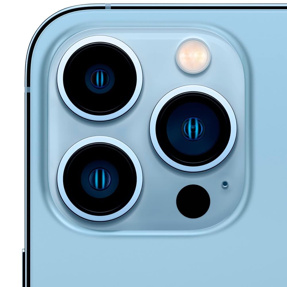 Apple iPhone 13 Pro Desbloqueado- 6.1" OLED , Chip A15 Bionic, 4GB RAM, 1 TB Externo, Cámara Frontal 12MP, 2532 x 1170 pixeles a 460 pp ,Ceramic Shield, Azul Sierra Reacondicionado